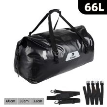 Motoros táska 65l Fekete