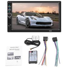 GPS Navigációs, Magyar menüs 7" LCD Bluetooth Mp5 Autórádió - Képernyő tükrözéssel, Kormányvezérlővel!