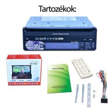 1 Dines rejtett kijelzős autós rádió 9601 Ingyenes szállítás