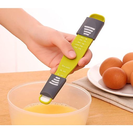 Állítható konyhai Mérőkanál - Egy eszközben helyettesíti az összes kanalat!