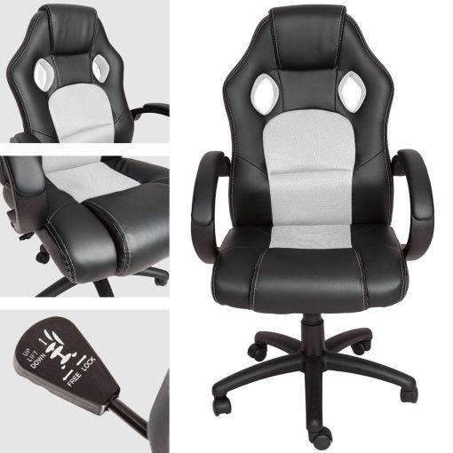 GAMER Szék, Szürke - Játékhoz, Irodába, Otthonra!