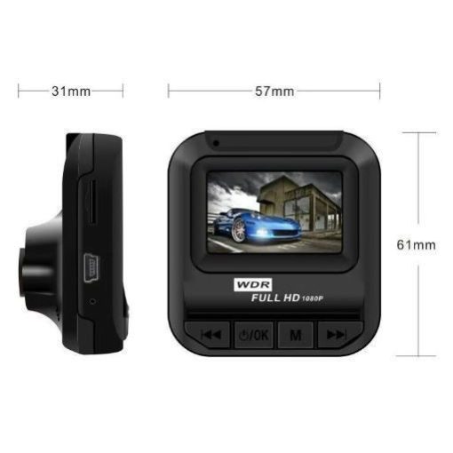 AlphaOne K1 Autós kamera - full hd,mikrofon,éjjellátás,