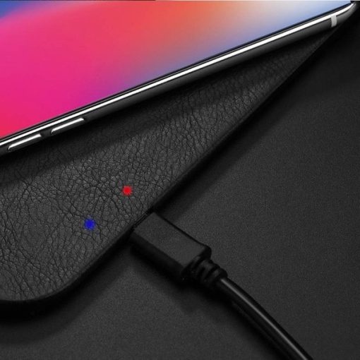 Vezeték nélküli Qi Mobiltöltő Egérpad