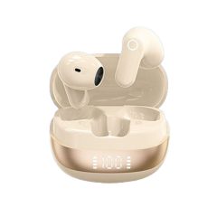 SonicEdge M15 TWS fülhallgató, bézs