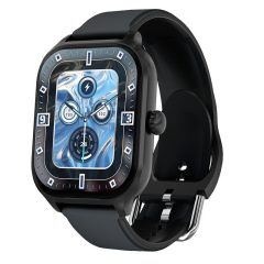 Laxasfit H9 Pro Max fekete okosóra magyar menüvel