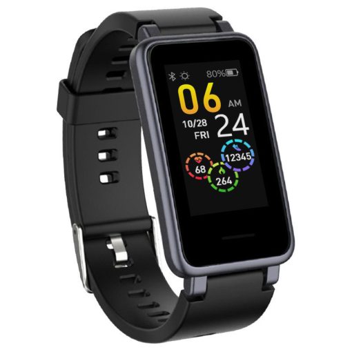 ActiveSense fekete okoskarkötő - Pulzus,Vérnyomás,Véroxigénszint mérés