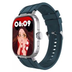   NovaTime szürkéskék Okosóra - Egészségfigyelő Bluetooth, sport, pulzusszám, véroxigén, több funkció