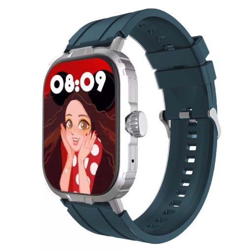 NovaTime szürkéskék Okosóra - Egészségfigyelő Bluetooth, sport, pulzusszám, véroxigén, több funkció