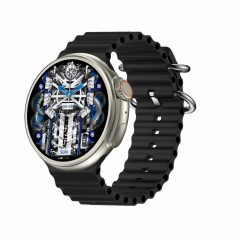   ChronoFlex Okosóra fekete – Iránytűvel Fejlett Egészségfigyelő Funkciókkal - Dupla szíjjal