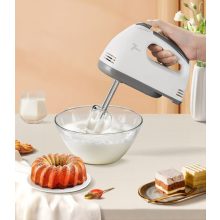 Nirva Kézi Elektromos Habverő,Mixer – 7 Sebességes, 260W, 4 Cserélhető Keverőszárral