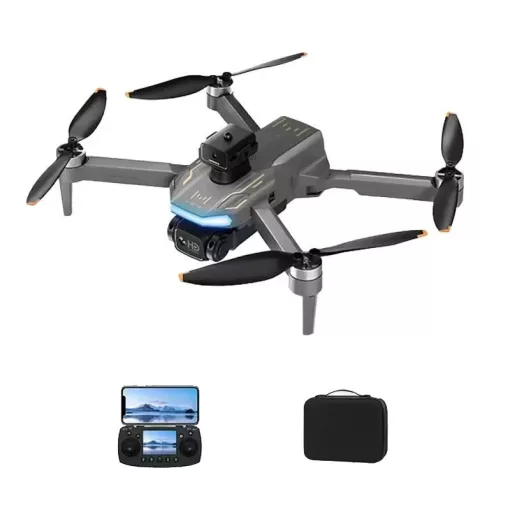 SkyCruiser 4K Smart Drón kíjelzős távirányítóval