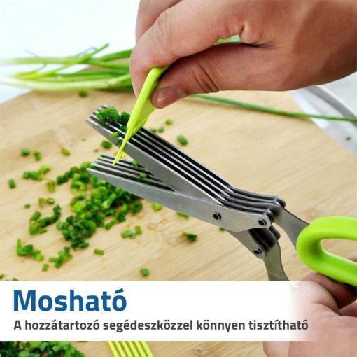 5 pengés fűszernövény vágó olló