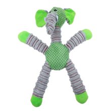 Plüss elefánt csipogó kutyajáték - extra erős - 42 cm 