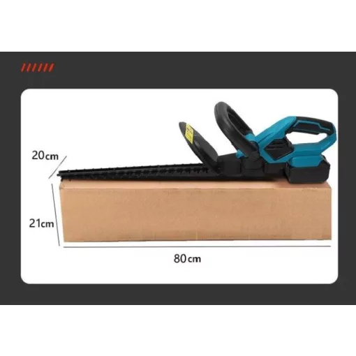 Hedge Vezeték Nélküli Lítium Sövényvágó 21V, 2 akkumlátorral