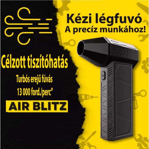  AirBlitz - Kompakt Professzionális Légfuvó,Légseprű