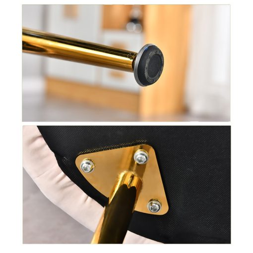 Corvania 2 db szék Világos rózsaszín-arany