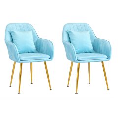 Corvania 2 db szék Kék-arany