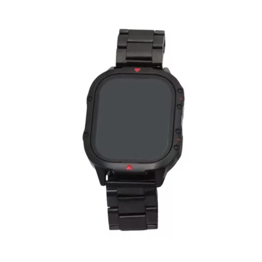 ZTfit ZT09-HM Fekete okosóra, fekete szilikon, fém és bőrszíj