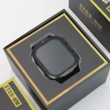 ZTfit ZT09-HM Fekete okosóra, fekete szilikon, fém és bőrszíj