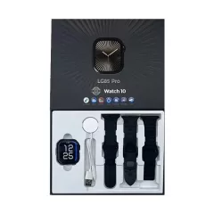 LG85 PRO Okosóra, fekete - 3 szilikon szíjjal