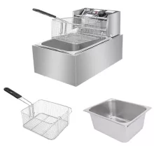 6 literes elektromos fritőz,olajsütő - 2500W