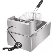 6 literes elektromos fritőz,olajsütő - 2500W