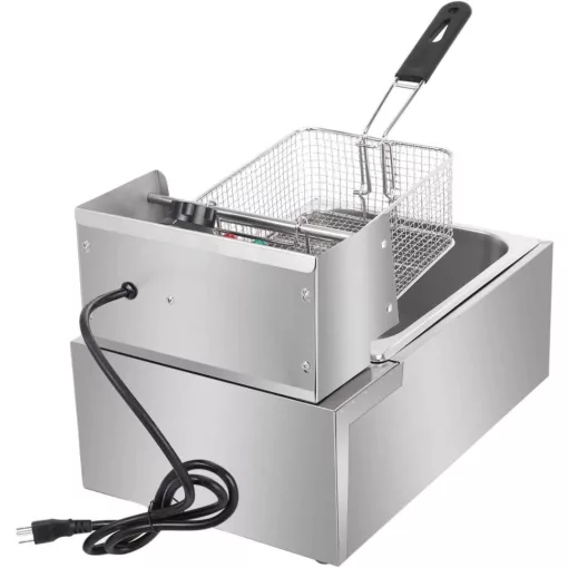 6 literes elektromos fritőz,olajsütő - 2500W