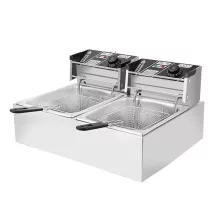 12 literes elektromos fritőz,olajsütő -  2*2500W