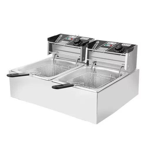 12 literes elektromos fritőz,olajsütő -  2*2500W