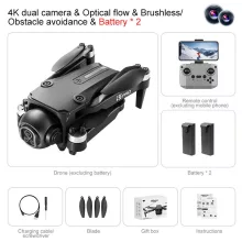 i5 PRO drón – 4K dupla kamera - 2 akkumulátorral