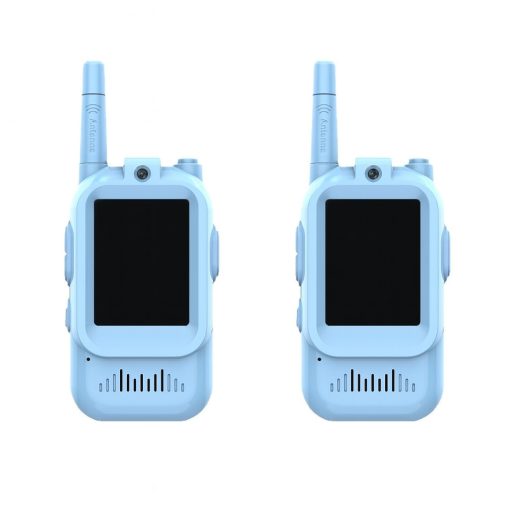 Videós walkie-talkie HD kamerával és hangváltó funkcióval, kék