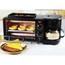 Morning station, grill,kávéfőzővelés és piritóval - 3 IN 1 állomás az egész családnak, főzz ,grillezz és piríts egyszerre. bevezető ár!