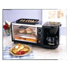 Morning station, grill,kávéfőzővelés és piritóval - 3 IN 1 állomás az egész családnak, főzz ,grillezz és piríts egyszerre. bevezető ár!