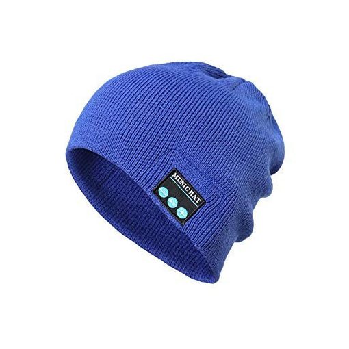 Kék bluetooth sapka