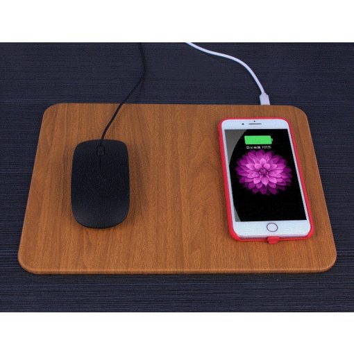 Fa qi töltős egérpad - Cseréld le a kábeleket qi töltésre!