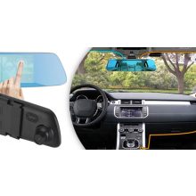 Visszapillantó tükörbe épített érintős tolató és eseményrögzítő kamera