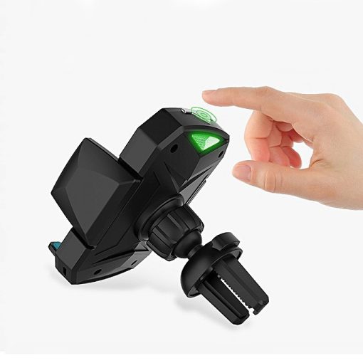 Autós vezeték nélküli mobiltelefontartó és töltő - Automata autós telefontartó Charger!