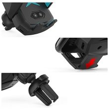 Autós vezeték nélküli mobiltelefontartó és töltő - Automata autós telefontartó Charger!