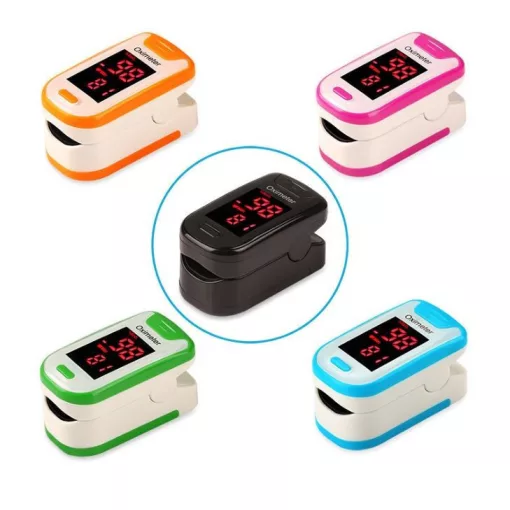 Véroxigénszint mérő, pulzoximéter - LCD kijelzős kisméretű eszköz ,hogy bárhova magaddal vihesd.