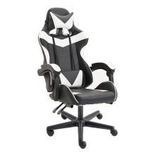 Racing Pro X Gamer szék, fehér-fekete