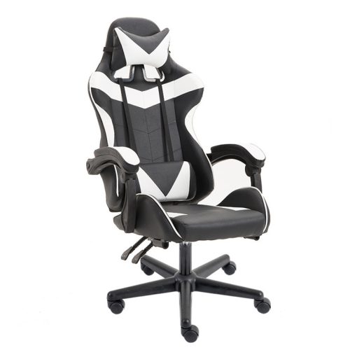 Racing Pro X Gamer szék, fehér-fekete