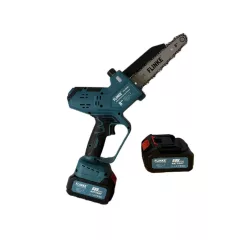   Flinke FK-8040 elektromos láncfűrész 2 DB 68V akkumulátorral, olajzással és LCD kijelzővel