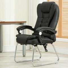 Luxus BigHome Masszázsfotel, Fekete - Mindennapi kényelem!