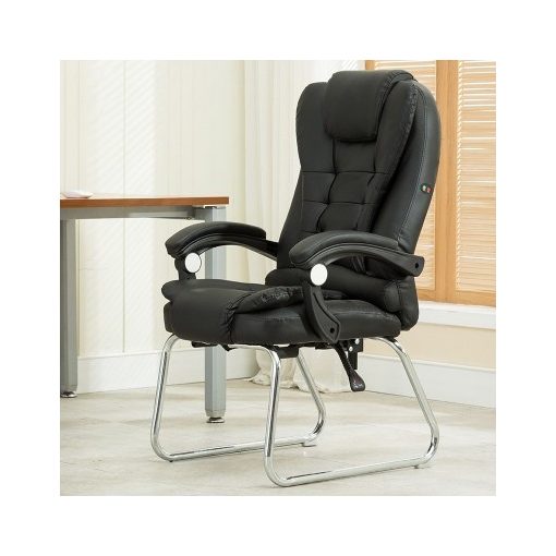 Luxus BigHome Masszázsfotel, Fekete - Mindennapi kényelem!