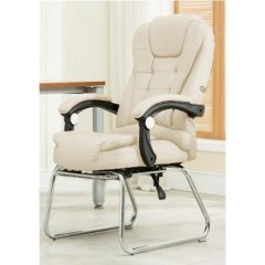 Luxus BigHome Masszázsfotel, Bézs - Mindennapi kényelem!