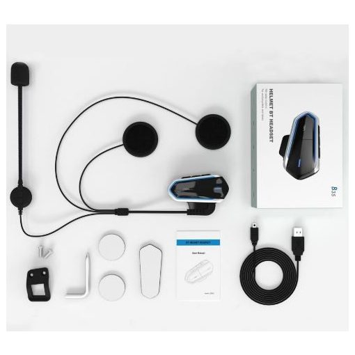 Motoros vezeték nélküli headset, bluetooth 4.2, Alphaone B35