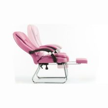 Luxus BigHome Masszázsfotel lábtartóval, Rózsaszín - Mindennapi kényelem!