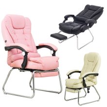 Luxus BigHome Masszázsfotel lábtartóval, Rózsaszín - Mindennapi kényelem!