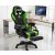   Likeregal 920 gamer szék lábtartóval zöld masszázs funkcióval