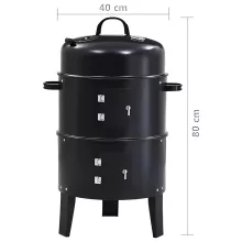 Grill master BBQ Smoker Multifunkciós grillsütő és füstölő